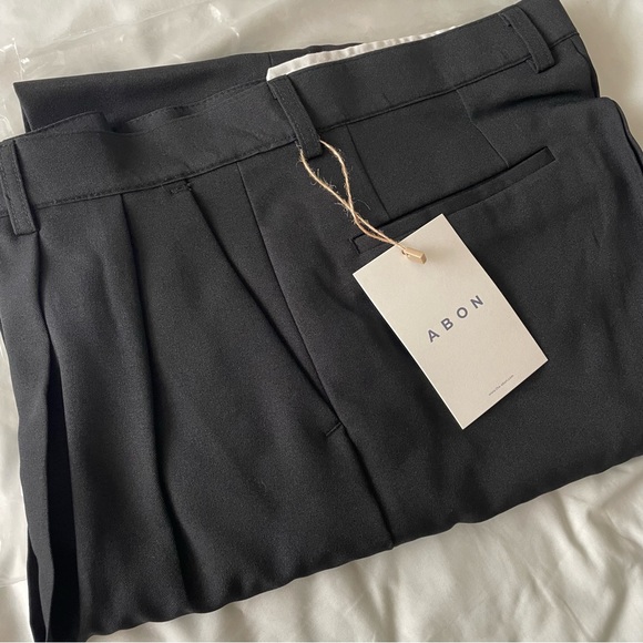 Wide Slacks Black - Picture 5 of 7